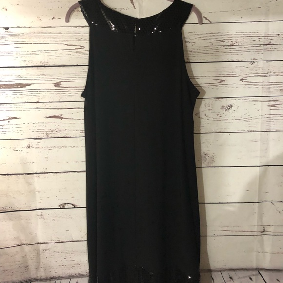 FashionBug Sleeveless Black Dress New Without Tags - Picture 1 of 4
